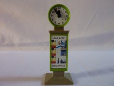 PLAYMOBIL accessoire train gare vintage transport panneau d'affichage et horloge