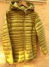 Superbe Doudoune matelassé vert anis "Esprit"