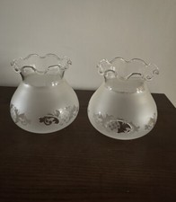 GLOBES EN VERRE GRAVE POUR LAMPE, APPLIQUE, LUMINAIRE