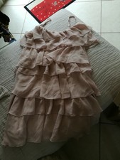 Robe De Soirée Rose Clair À Volants 3suisses Premium T.36