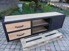 Meuble TV design industriel sur mesure