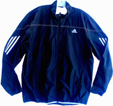 Adidas Running Noir Hommes Veste Grand 3 Rayure