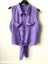 HAUT TOP VIOLET marque japonaise ANAP T34 36 S 100% Coton