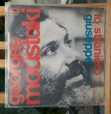 SP 45T Georges Moustaki – Lo Straniero / Guiseppe (Le métèque / Joseph) Italy 69