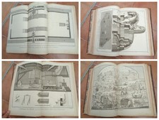 RECUEIL DE PLANCHES XVIIIe ENCYCLOPEDIE SCIENCES ARTS METIERS Diderot Gravures