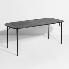 table de jardin Petite friture (gris anthracite)