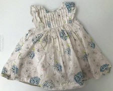 Robe de bébé 3-6 mois à motif floral avec plis sur Top & jupon par Mamas & Papas