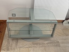 Meuble TV verre