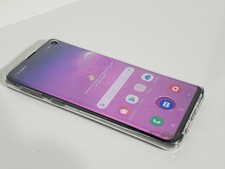 Samsung Galaxy S10 128Go Noir écran fissuré avec coque intégral double sim