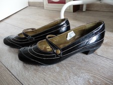 DORKING ballerines cuir noir Pointure 38