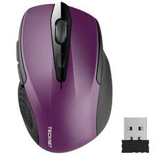 Souris sans Fil, 2.4G Souris Optique avec 2600 DPI, Souris Ergonomique