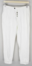 Suitsupply Richmond Pantalon Homme UK 28 Ceinture Roulé Ourlets Poche Bouton Fly