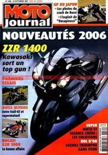 MOTO JOURNAL 1680 Essai KAWASAKI ZZR 1400 BUELL XB12 X Ulysses DUCATI 1000 S2R