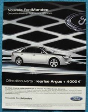 Publicité Papier - Voiture Ford Mondeo De 1997