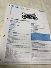 Suzuki GSX-R1000 K7 2007 GSX-R 1000 Fiche technique moto RMT ETAI GSXR