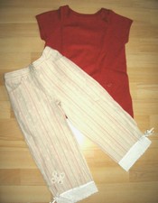 Pantalon ORCHESTRA, pull rouge OKAIDI - Taille 6 ans - TBE !!!!