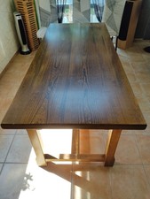 Salle à manger en orme massif "Aranjou"de style Manoir complète en très bon état