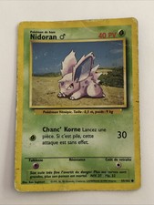 carte Pokémon Nidoran 55/102 - Set De Base - Fr