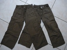 2 pantalons Toile 12 ans Okaidi