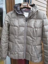 TBE ! Superbe Doudoune DUVET  Zippée Marron ESPRIT   Taille 40