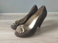 Escarpins marrons en nubuck, femme, via capelo, taille 37