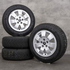 Jantes Mercedes Benz 15 pouces Pneus hiver Citan W415 roues complètes