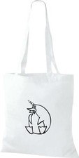 Sac en Toile Drôle Animaux Einhornpinguin,Licorne,Pingouin