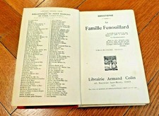 Christophe La Famille Fenouillard Librairie Armand Colin 1931