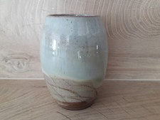 Ancien vase vernissé signé mais illisible SUP 86 ??? design old pot céramique 