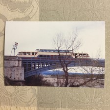 Tirage Photo d’après Diapo- X4200 traverse la Durance à Pertuis (84) en 1984