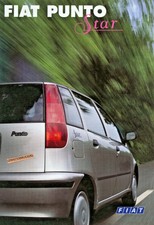 FIAT PUNTO STAR   - Brochure Publicité Pub auto 1996