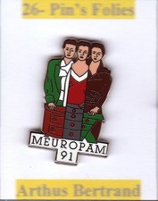 AB3# Pin's Arthus Bertrand neuf femmes MEUROPAM Salon meubles et ameublement