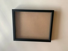 Cadre photo noir bois 32 x 26 x 3cm Neuf