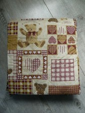 PLAID OURSON - COUVERTURE LIT ENFANT 100°/° POLYESTER -  Dimension 150 x 175 cm