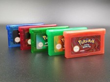 Nintendo - Game Boy advance - GBA - Pokémon - Rouge vert émeraude saphir rubis