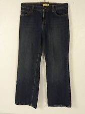 Old Navy Jeans Denim Boy's 14 Husky Blue Boot Cut Cotton Adjustable Waist