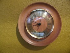 Handcrafted Vintage Artisanat local de Wessex Horloge murale John Singleton