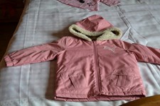 doudoune neuve puma  annorack capuche 3 ans rose 
