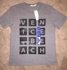 Abbot Main Venice Beach Grey T-Shirt Men Medium, Large