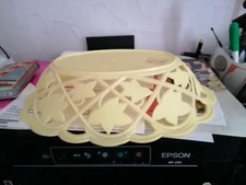 Corbeille À Pain Ou À Fruits Des Années 60/70 Casino Plastique