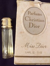 ANCIEN FLACON DE PARFUM DE SAC "MISS" 