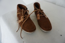 Bugatti Femmes Chaussures Boots Baskets Gr.39 Braun Cuir Sauvage Cuir Top