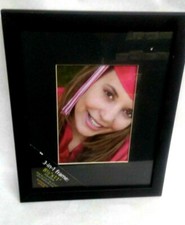 Cadre Photo 3 IN 1 Blanc Ou Black Tapis 8½ Par 11 Verre Pour 5x7 4x6 Nwt