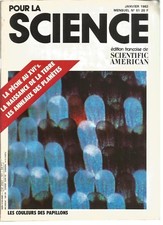 POUR LA SCIENCE N°51 COULEURS PAPILLONS / PECHE AU XVIe S. / NAISSANCE TERRE