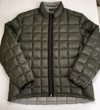 VICTORINOX XXL Green Polyester down Quilted Puffer Zip jacket 4856