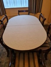 Dining table and chairs for sale