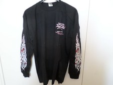 KING DIAMOND TEE SHIRT LONG SLEEVE DEADLY LULLABYES US TOUR 2005 OFF SIZE L