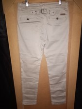 ALCOTT pantalon sand color sable us size 32 slim-fit