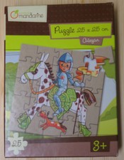 Puzzles chevalier 25pieces - mandarine