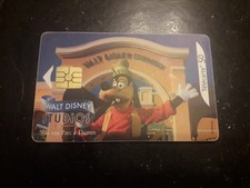 Télécarte 50 u F1210 Walt Disney Studio Disneyland puce GEM2 DINGO GOOFY  TB